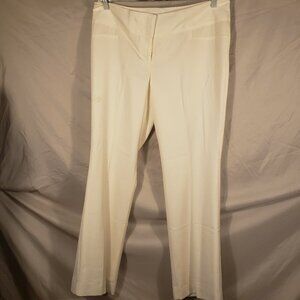 Women's The Limited "Andrew Fit" Off-White Dress Pants - 12